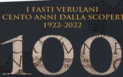 I Fasti Verulani a cento anni dalla scoperta 1922-2022